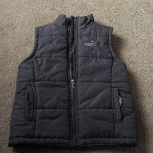 Gray Puma vest.